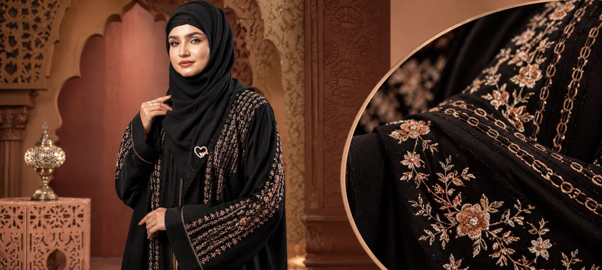 Embroidered Borka